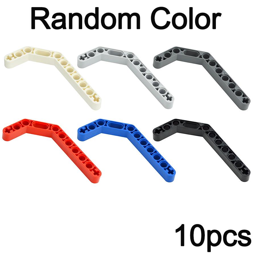 Технические строительные блоки с отверстием, объемные толстые кирпичи, комбинация с шипами, длинная балка, L-образные игрушки, высокотехнологичные детали 87087 3701 3703