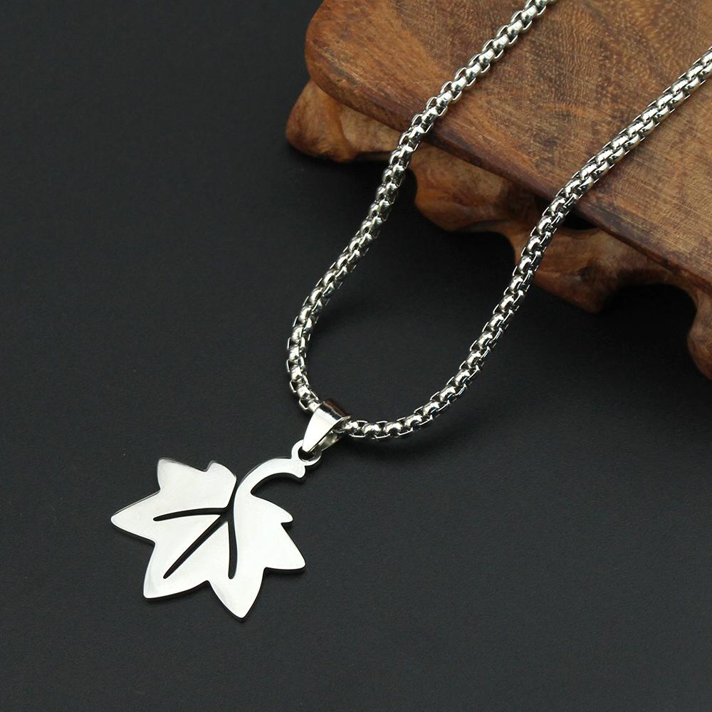 Genshin Impact кулон ожерелье подростковое милое аниме мультфильм призрак ожерелье из нержавеющей стали для мужчин женщин ювелирные аксессуары подарок