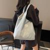Denim Bag Women's 2025 Summer New Large-capacity Student Class Shoulder Tote Bag
