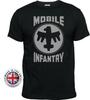 Starship Troopers Tshirt Ricos Mobile Infantry TShirt Unisex Ladies Fitted