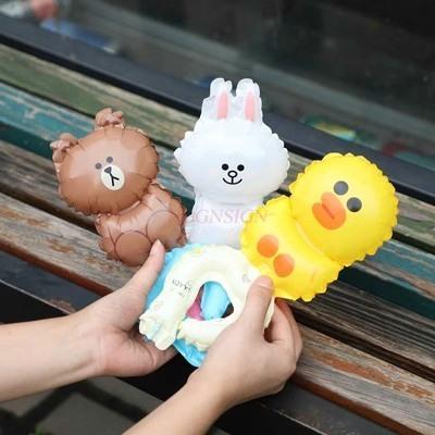 50Pcs Children'S Cartoon Animal Wrist Balloon Small Gift Kindergarten Bracelet Inflatable Party