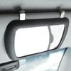 Автомобильные аксессуары Солнцезащитный козырек Зеркало для макияжа Пассажирское сиденье Женское туалетное зеркало Легко устанавливается Черное украшение