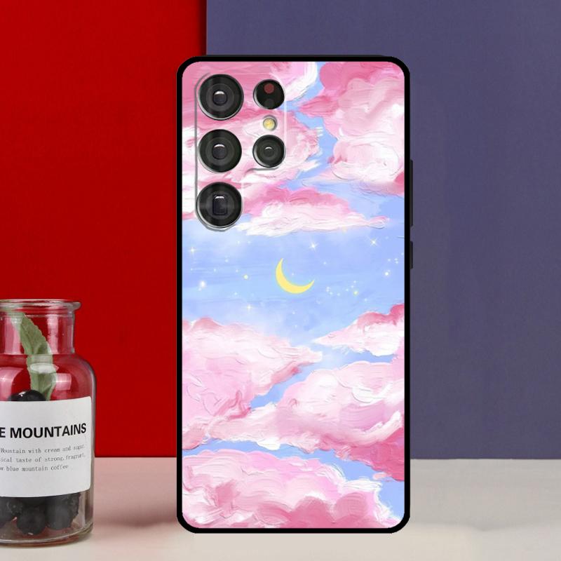 Корейский закат Funda Чехол для Samsung Galaxy S25 Ultra S9 S10 S20 S21 S22 Plus S23 FE S24 Ultra Чехол для телефона