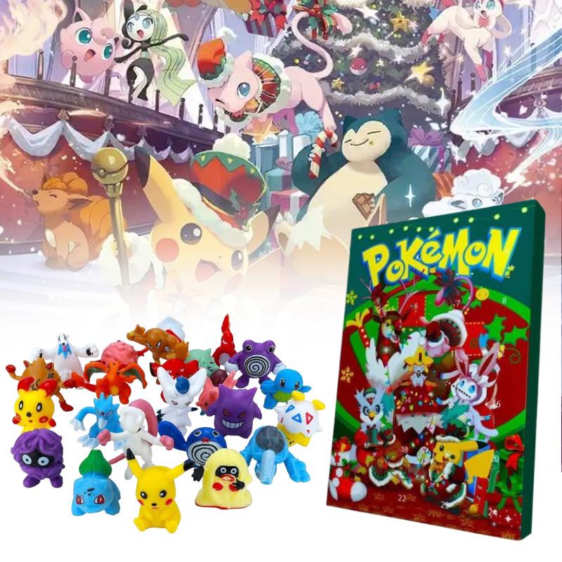 Рождественский праздничный адвент-календарь-сюрприз для детей, игрушка, мультяшный подарок