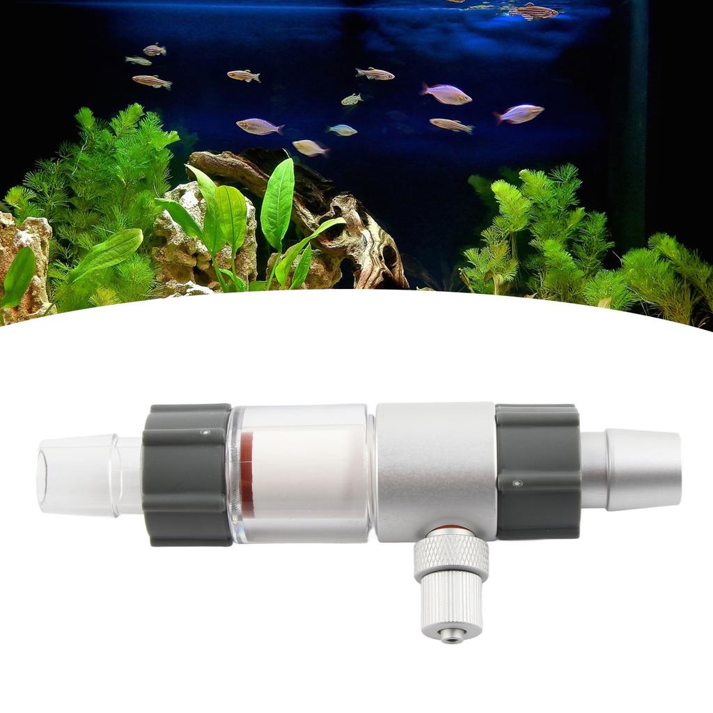 Aquarium Atomizer OuterTank CO2 Atomizer Carbon Dioxide Diffuser Tank Accessory(M2 16/22mm