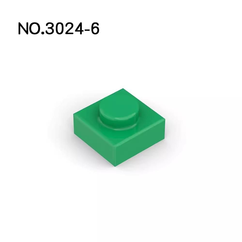 20 шт. Детали MOC 3024 Пластина 1x1 Совместимые Кирпичики DIY Сборка Строительные Блоки Частица Детская Головоломка Мозговая Игрушка Подарок