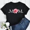 Новая женская футболка, модная футболка с цветочным принтом MOM Butterfly, повседневная футболка с коротким рукавом, женская футболка в стиле 90-х годов, женская футболка