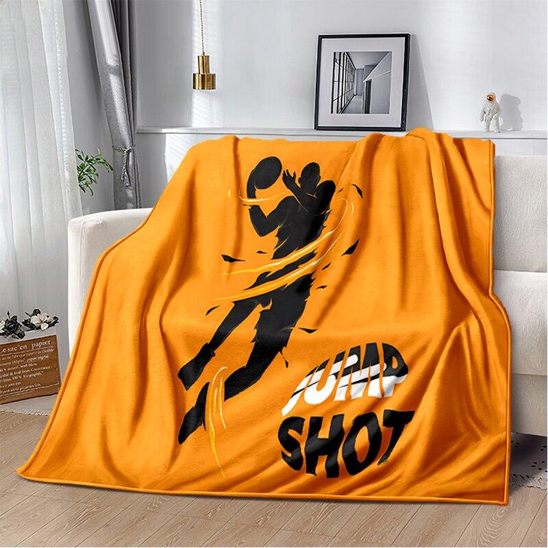 Fashion basketball blanket custom lightweight thermal insulation blanket Sofa blanket bed office blankets for beds
