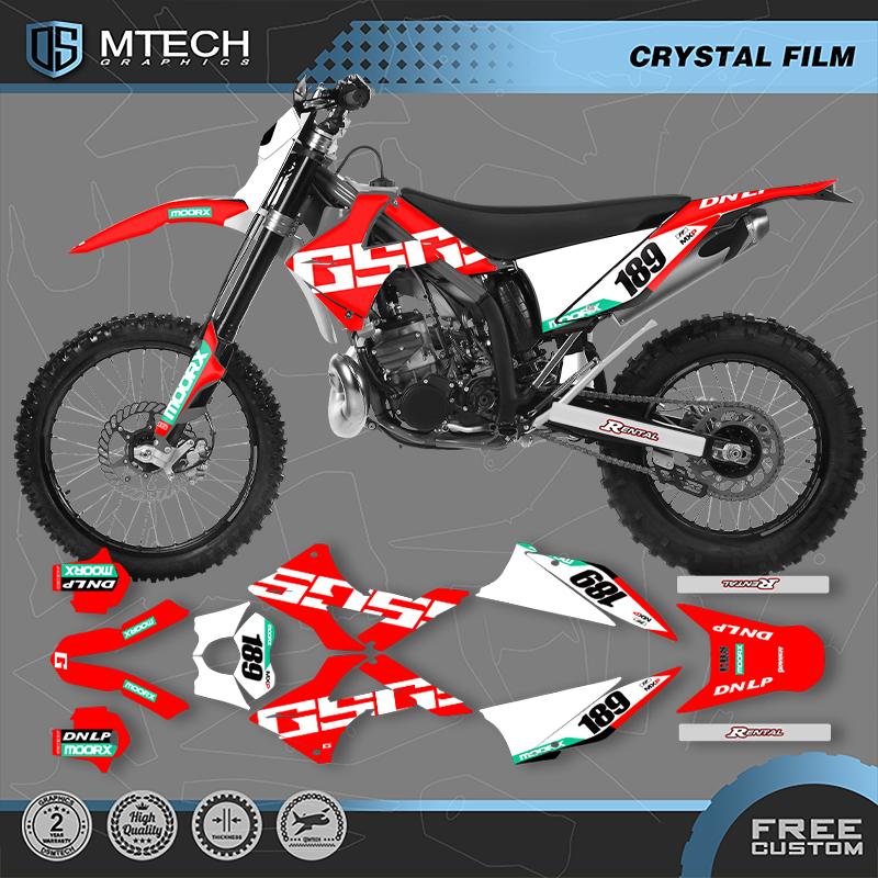 DSMTECH New Style Custom Team Graphics Backgrounds Decals Stickers Kit For GASGAS 2010 2011 EC MC 200 250 300 350 003