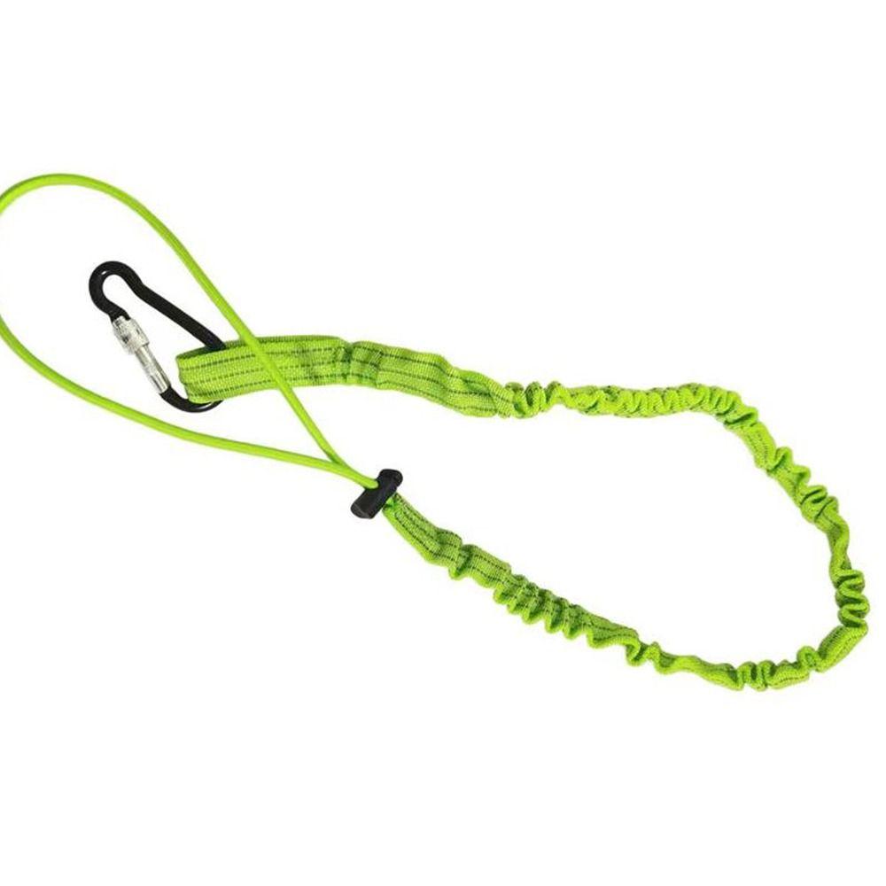 5 Colors Safety Bungee Tether Lanyard With Carabiner Hook Aerial Work Tool Climbing Accessories