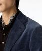 Man On The Boon [Drago] Notched Lapel Corduroy Single Jacket_Blue 4714351013