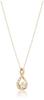 Necklace K18 Yellow Gold Basic Diamond AGVN623840DI [Vendome Aoyama] [Official]