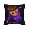 Наволочка Oliver Tree Необычный артист  Уютная наволочка для дивана Домашний декор Ретро Модная наволочка для подушки