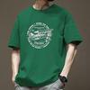 Men Short Sleeve Print Cotton T Shirt Summer Tops