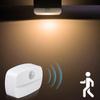3pcs LED Mini Motion Sensor Night Light Wireless Night Lamp Wall Bedside Lights For Toilet Bedroom Cabinet Lighting
