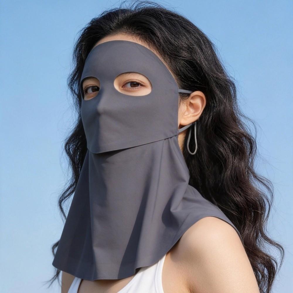 Shoulder/Neck Protection UV Protection Face Cover UPF100+ 360 Full Coverage Facekini  Summer