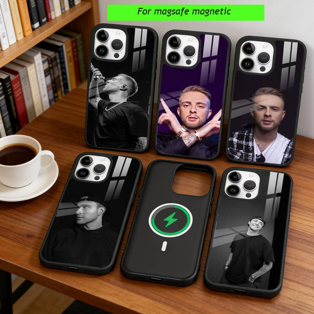Чехол для телефона рэпера E-Egor Kreed EK для iPhone17,16,15,14,13,12,11 Plus,Pro Магнитный для Magsafe Беспроводной зарядки