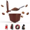6 шт. многоразовые кофейные капсулы для машины Nescafe Dolce Gusto, многоразовые кофейные капсулы, комплект фильтров для чашек