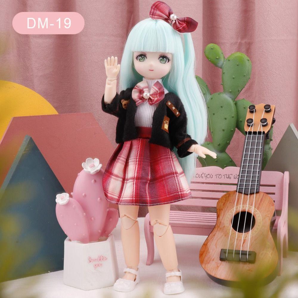 Наряди 30 см Аниме Bjd Куклу с Одеждой 30 см Шарнирные Игрушки 1/6 Куклы Bjd Детская Игрушка