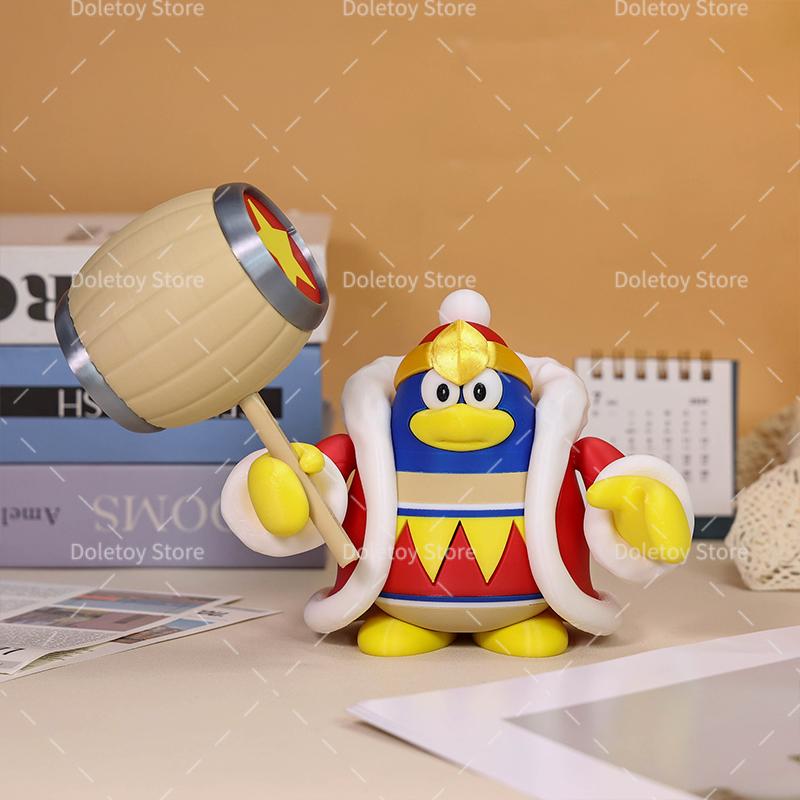 3D-печатная фигурка Кирби Король Дидеде с молотом Модели персонажей Морфо-рыцарь Мета-рыцарь Галаксия DIY игрушка для ребенка Рождественский подарок