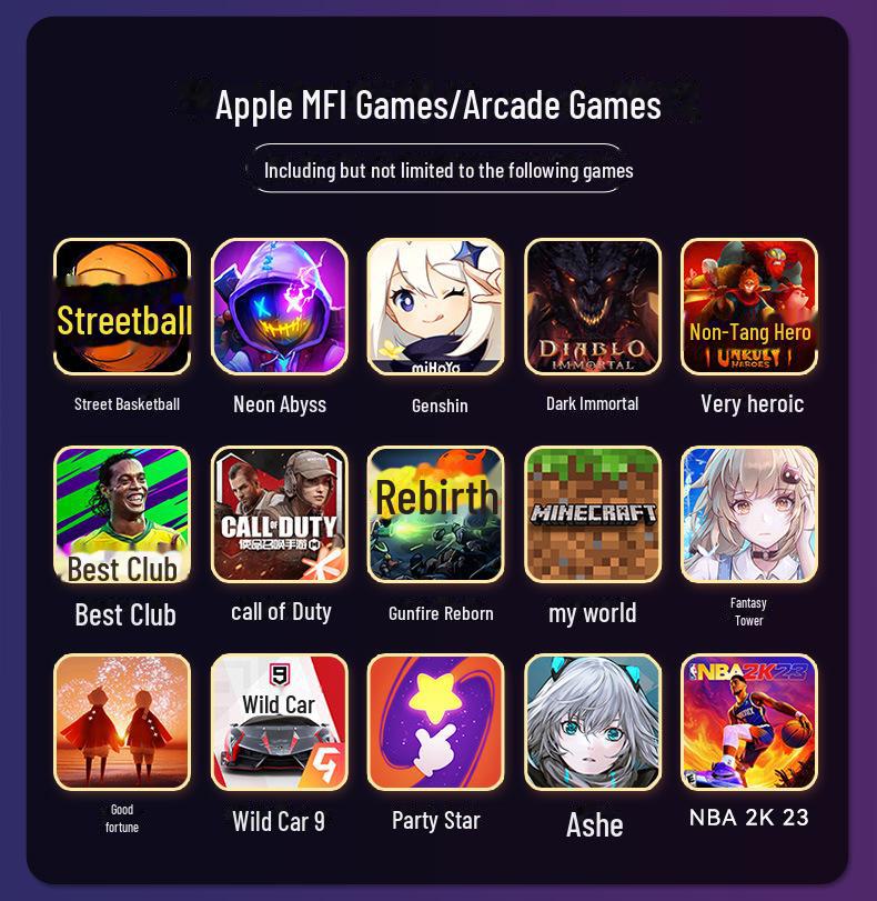 Black Myth Wukong D6DP Controller for SWITCH, Android, iOS, Tablet, PC - Bluetooth Streaming Compatible