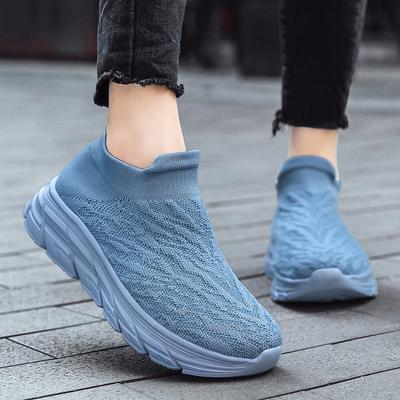 Женские мокасины, лоферы, повседневные туфли без застежек, летние мужские туфли без застежек, легкие носки, обувь для мам, большой размер 35-46