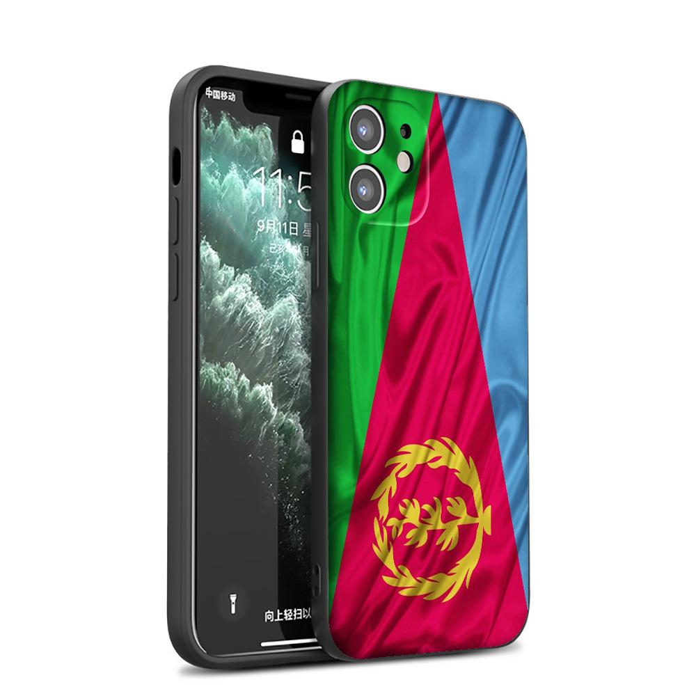 GX65 Флаг Эритреи, силиконовый мягкий чехол для iPhone 13 12 Mini 11 Pro XS Max XR X 8 7 6 6S Plus 5 5S SE 2020