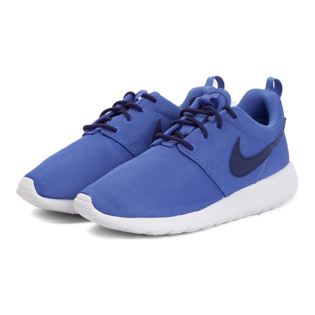 Nike Кроссовки детские Roshe One GS Comet Blue White-Binary-Blue 599728-420