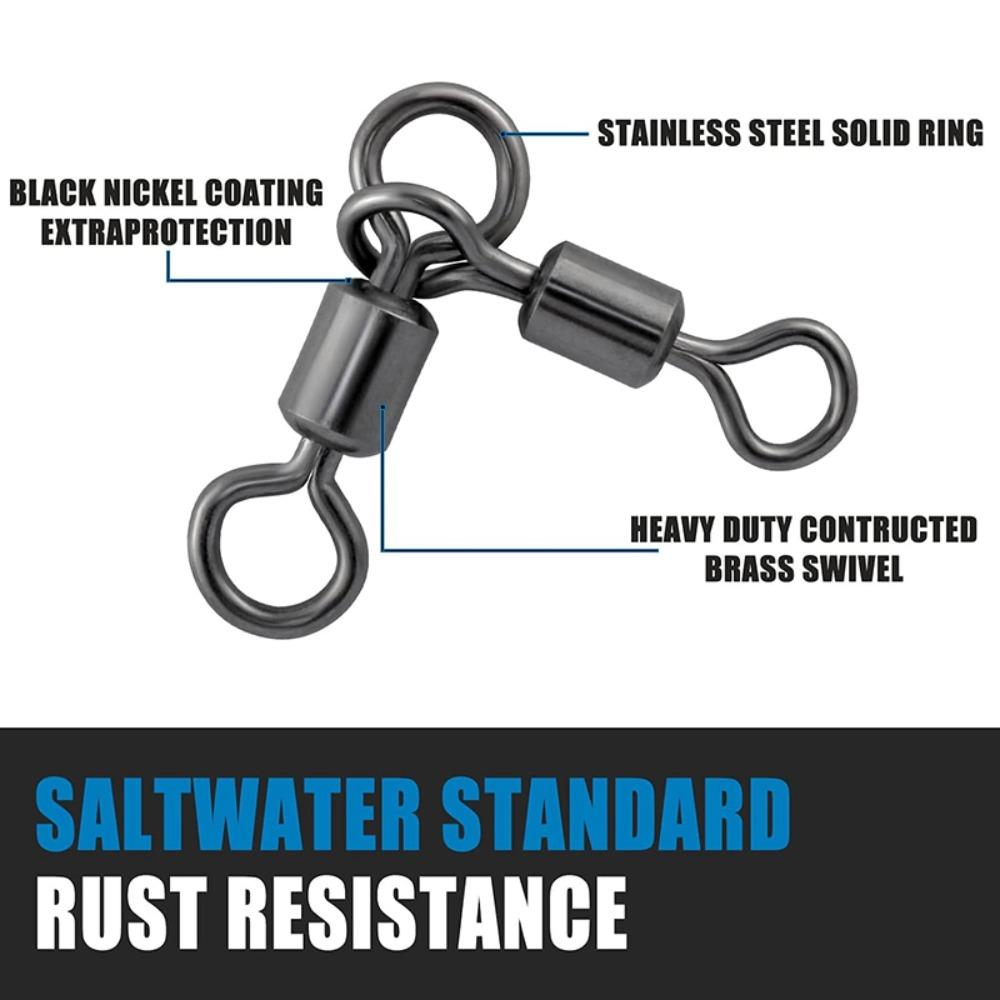 Вертлюг Морской Лодка Рыболовный Соединитель Соединитель Лески Треугольный Шарнир Рыболовный Вертлюг Роллинг