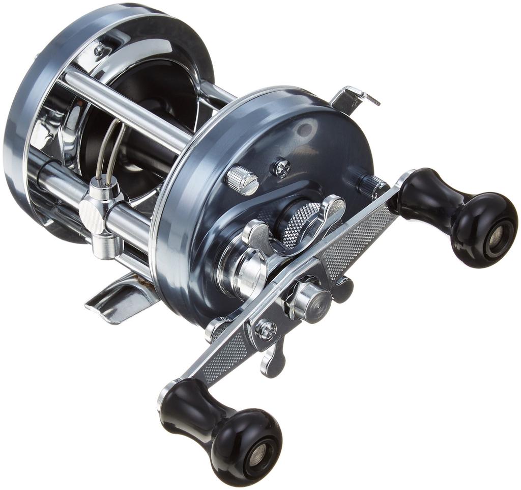 AbuGarcia Ambassador 6501CS Rocket Blue Gray левая двухручная круглая катушка для ловли окуня, змееголова и сома (Посол)