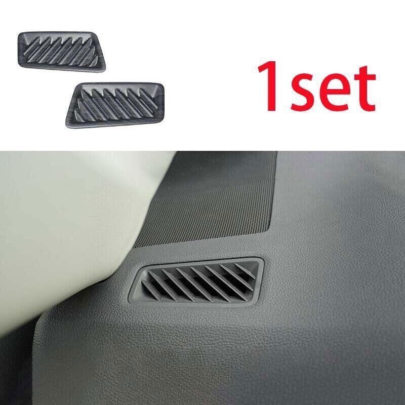 Matte Black 2PCS trument L&R Air Outlet Vent Trim For Toyota RAV4 -