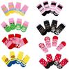 4Pcs Disposable Dog Paw Protection Foot Covers Non-Slip Pet Socks Waterproof Pet Shoes  for Dog/Cat