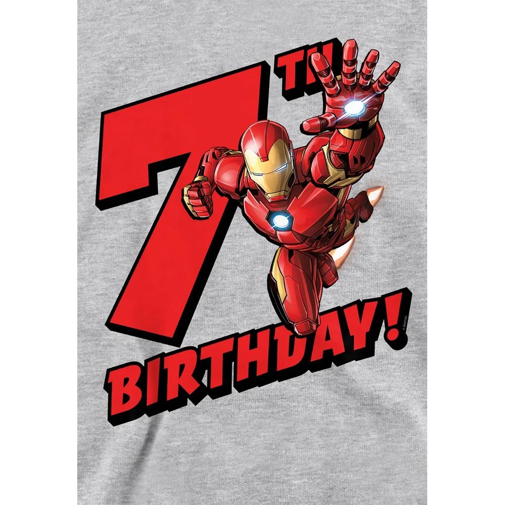 Marvel Childrens/Kids Iron Man 7th Birthday Hoodie