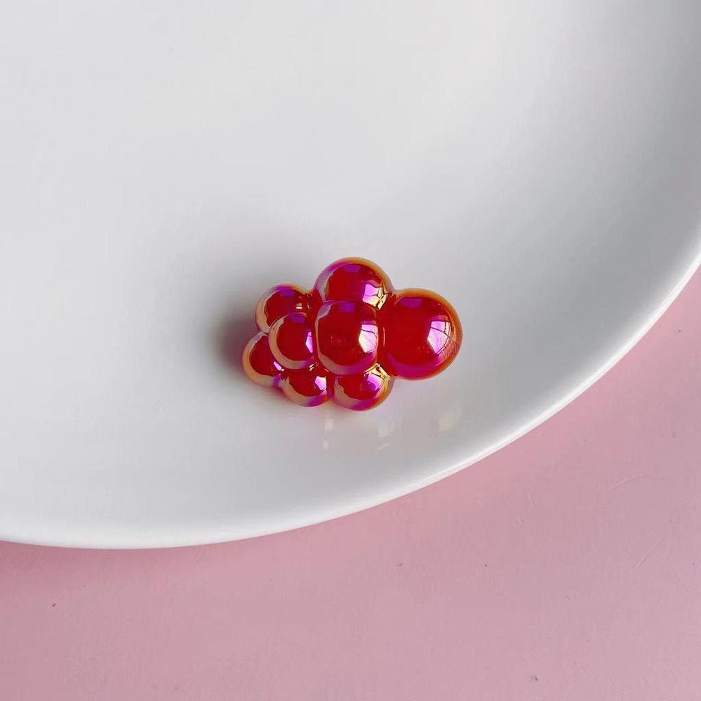 Цветной акриловый брелок-подвеска в виде облака для самодельных ювелирных изделий и телефонных цепочек