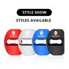 4PCS Car Styling Car Door Lock Covers Protection Accessories For Renault Megane 2 3 4 Twingo Clio Talisman Captur Sandero Duster Z555
