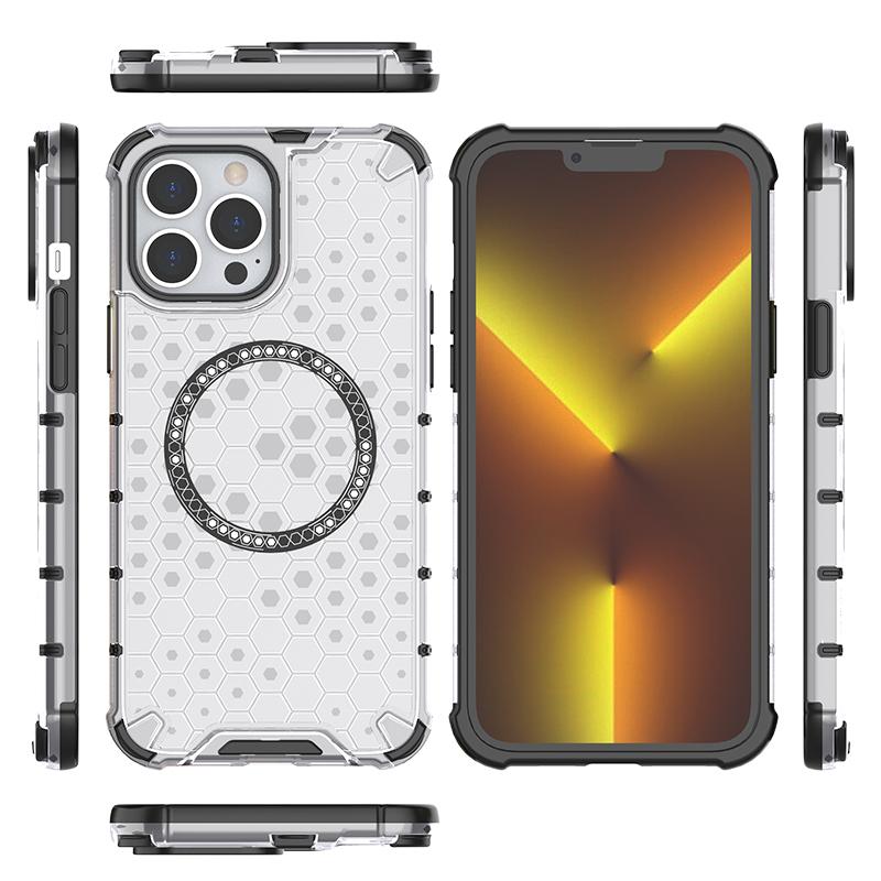 Для iPhone 12 Pro Max магнитное кольцо задняя крышка телефона чехол Magsafe кольцо беспроводная зарядка объектив защита противоударные чехлы