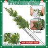 Artificial Pine, Cypress & Red Berry Christmas Table Decoration