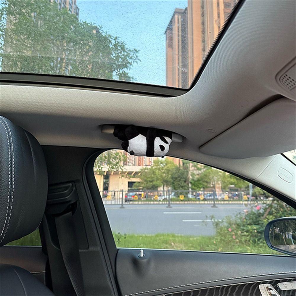 Чехол для автомобиля, чехол для переключения передач, кукла-панда, чехол для зеркала заднего вида, автомобильный Стайлинг