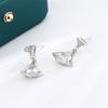 Exquisite Women Earrings Stylish Shiny Zircon Jewelry Anniversary Gift High Quality Party Korean Earring