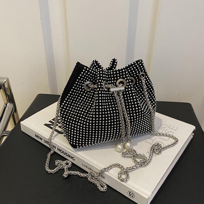 Женская Мода Роскошный Дизайн Сумка-Шоппер Через Плечо Большая Вместимость ПУ Кожа Стразы Сумка Через Плечо Женский Бренд Сумки Топ Ручка