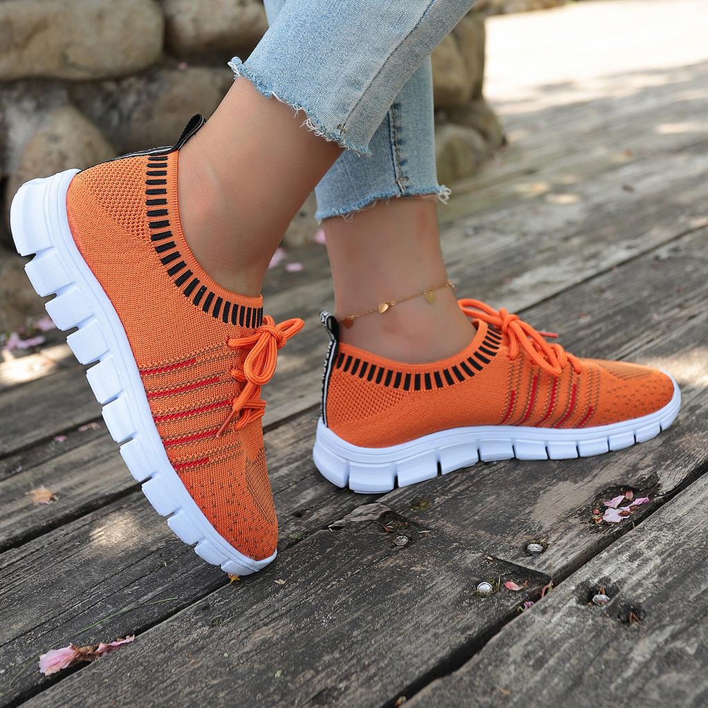 Женские модные сетчатые повседневные лоферы на плоской подошве, спортивные кроссовки, новые летние дышащие кроссовки для бега, походов