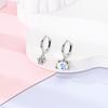 Copper Plated Hoop Earring For Woman Cat Dog Perfume Flower Pendientes Jewelry