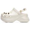 Crocs Классические клоги, кит, спортивные шлепанцы из ЭВА, женские, белые, 206783-100