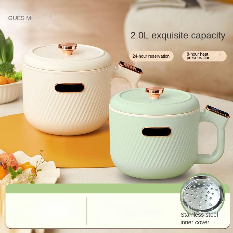 Многофункциональная электрическая плита One-Pot, идеально подходит для приготовления пищи в общежитии и дома, подходит для лапши, приготовления на пару и приготовления в горшочке