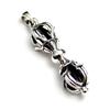 Tibetan Vajra Dorje Vajra Amulet Silver 925 Pendant Women's Men's