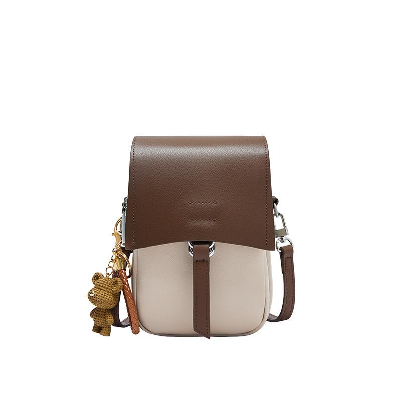 Mrs. Qiao's Phone Bag for Women, Crossbody 2025 New Autumn Winter Niche Versatile Mini Bag, Lightweight Small Shoulder Bag for Ladies