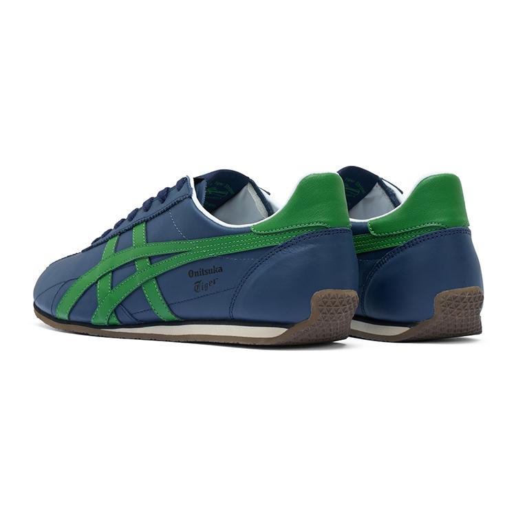 ONITSUKA TIGER Runspark Classic Retro Прочные Низкие Кроссовки для Повседневной Носки Унисекс Темно-синие 1183C442-401