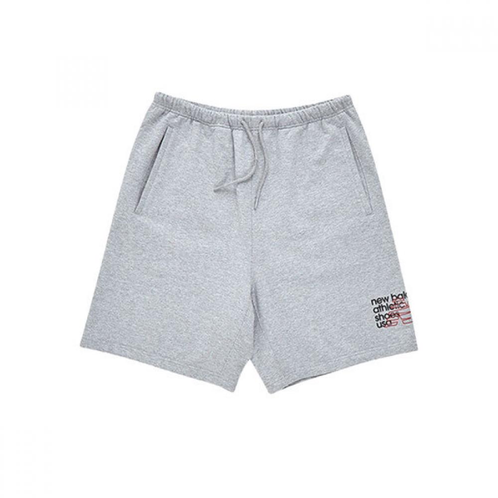 New Balance Унисекс Nb Sweat 5 частей шорты тренировочные брюки короткие брюки Nbnvc21113