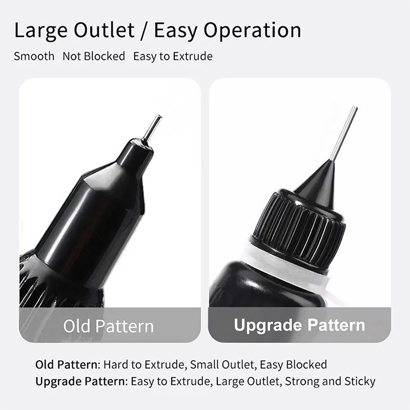 10Ml Nail Rhinestone Adhesive Glue For Stick The 3D Decorations Diy Super Strong No-Clean Edge-Sealing Gel Nail Art