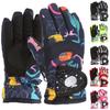 Детские уличные лыжные перчатки, велосипедные перчатки, зимние теплые перчатки для альпинизма, водонепроницаемые